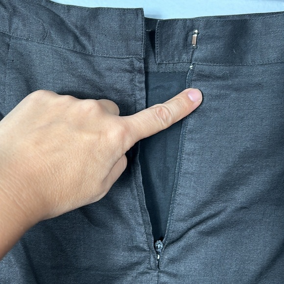 Blue Vintage Beaded Embroidered Skirt Suit Set size 18 Black and gold vintage - Picture 15 of 17